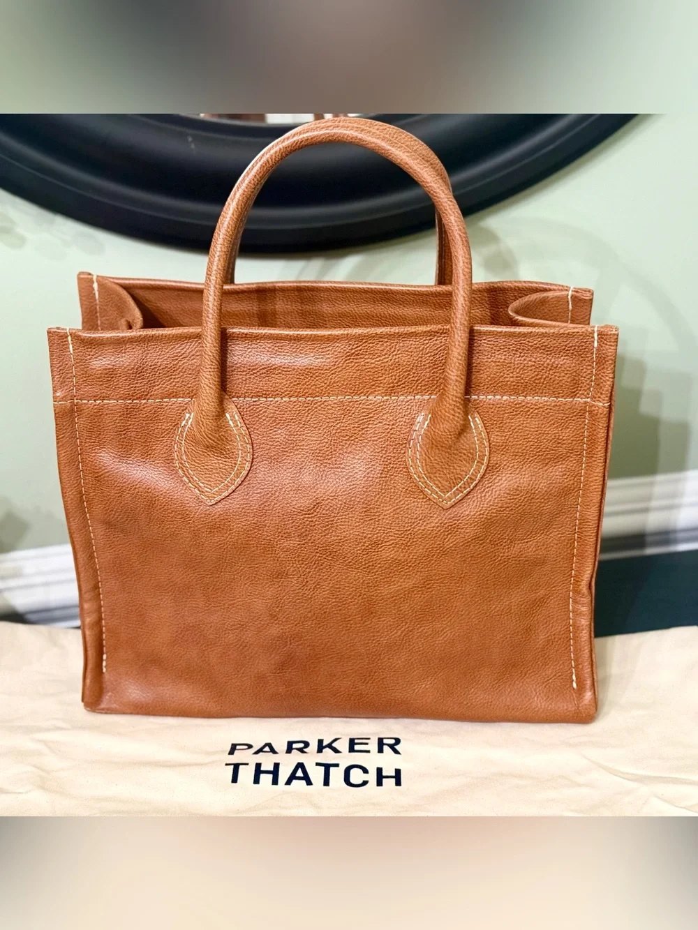 Parker Thatch Cognac Parker bag - New with tags